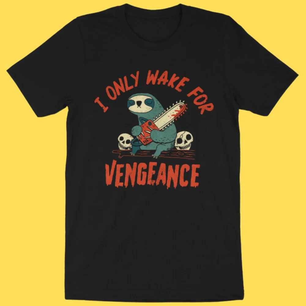 An Interesting Graphic Print T-shirt That Awakens for Revenge, A Fashionable, Casual, High-quality, Unisplendour Round-neck Tee
An Interesting Graphic Print T-shirt That Awakens for Revenge, A Fashionable, Casual, High-quality, Unisplendour Round-neck Tee