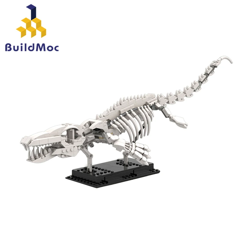 Mosasaur skeleton - dinosaur fossil building toy. A great gift for building block lovers and children.
Mosasaur skeleton - dinosaur fossil building toy. A great gift for building block lovers and children.