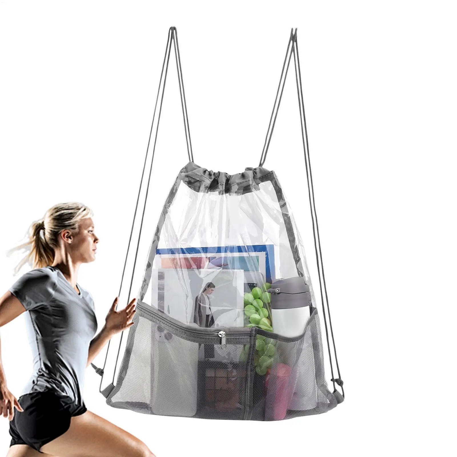Drawstring Bag Draw String Back Bag Waterproof Athletic Pack For Gym Swim Beach Travel Work Clothes Kids Outdoors Festivals
Drawstring Bag Draw String Back Bag Waterproof Athletic Pack For Gym Swim Beach Travel Work Clothes Kids Outdoors Festivals
