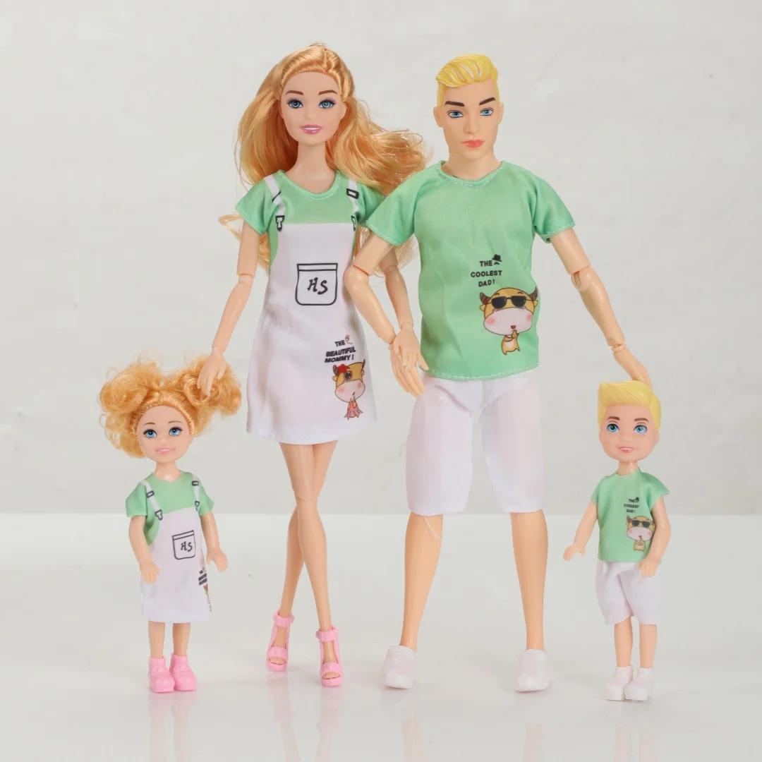 1/6 Scale Family Doll Set - Mom Dad Son Daughter Miniature Figure Toys for House Play Birthday Party Gifts
1/6 Scale Family Doll Set - Mom Dad Son Daughter Miniature Figure Toys for House Play Birthday Party Gifts