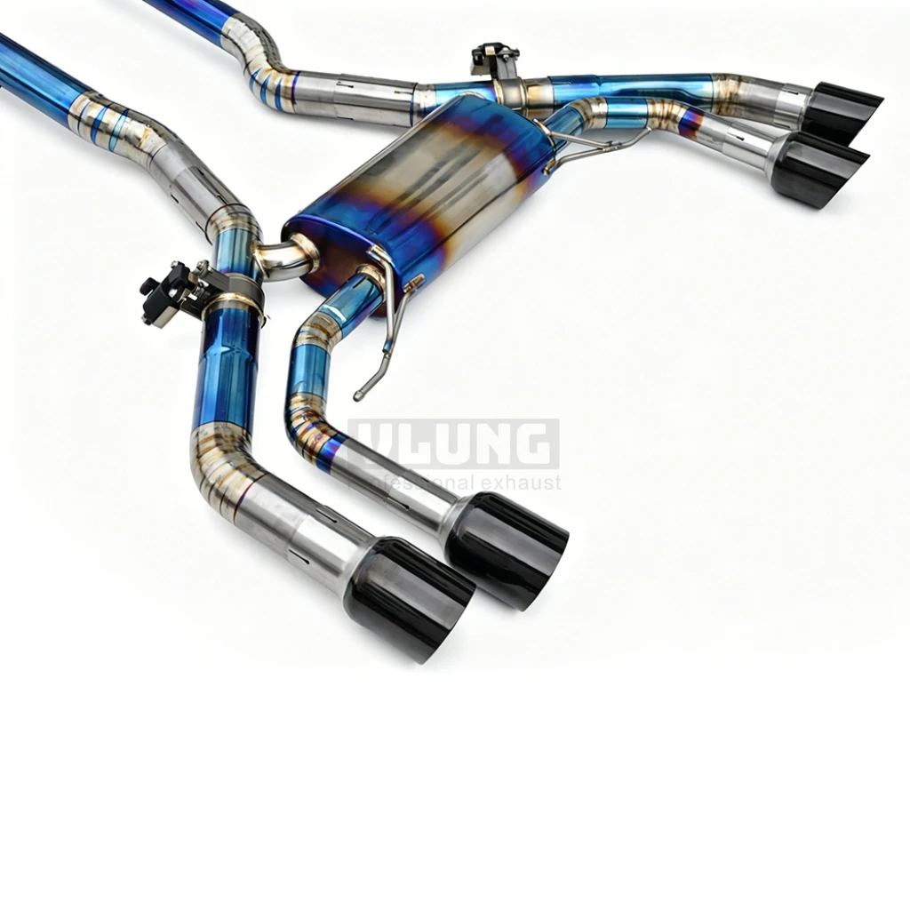Titanium Material With Valve Control Cat Back Exhaust For BMW X3M F97 X4M F98 3.0T 2019-2023
Titanium Material With Valve Control Cat Back Exhaust For BMW X3M F97 X4M F98 3.0T 2019-2023