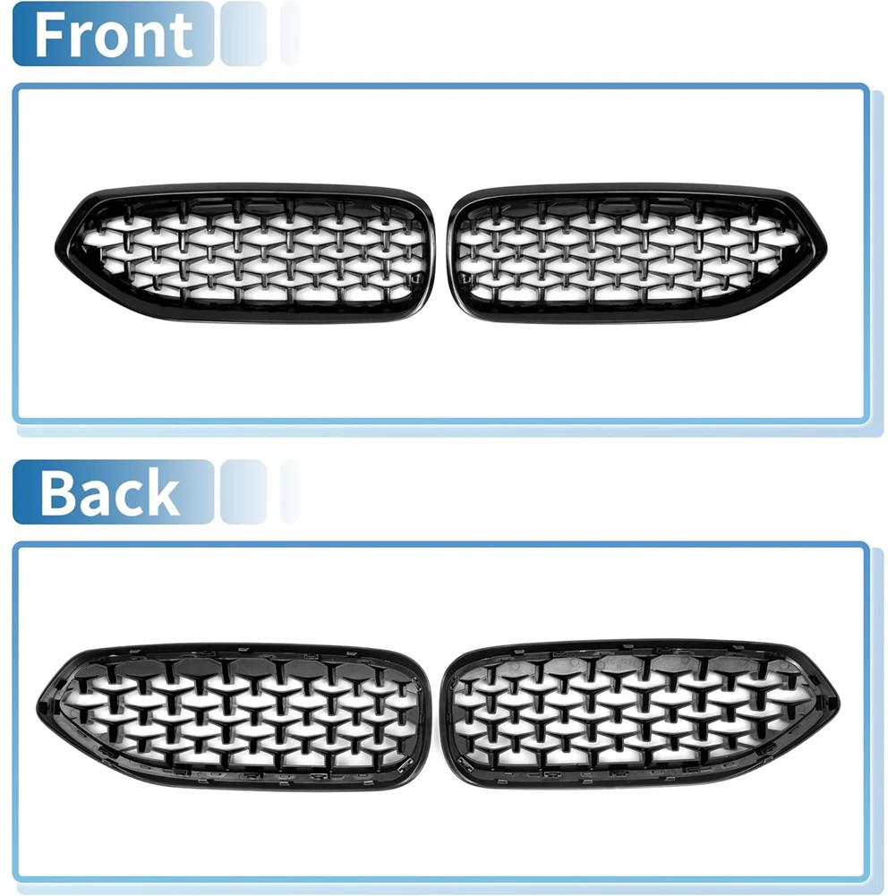 Front Bumper Grille Grill For BMW Z4 G29 2019-2023 Replace 51138091295 51138091296-Boom
Front Bumper Grille Grill For BMW Z4 G29 2019-2023 Replace 51138091295 51138091296-Boom