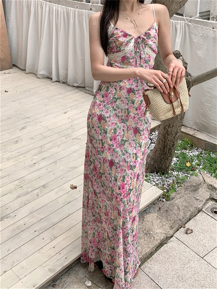 Alien Kitty Florals Slim Long Dress Women Printed New Slim 2024 Vacation Mujer Office Lady High Street Daily Summer Sweet
Alien Kitty Florals Slim Long Dress Women Printed New Slim 2024 Vacation Mujer Office Lady High Street Daily Summer Sweet