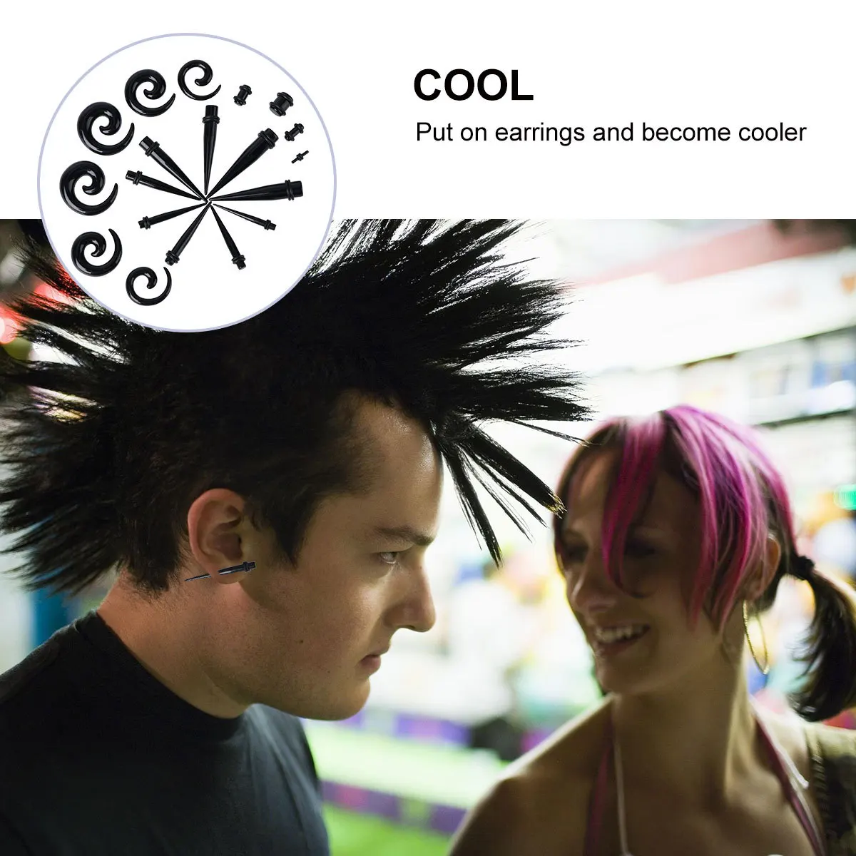 54Pcs Ear Expansion Tools Set Fashionable Ear Stretchers Plugs for Women Party Wedding Piercing Jewelry Acrylic Gauge Kit
54Pcs Ear Expansion Tools Set Fashionable Ear Stretchers Plugs for Women Party Wedding Piercing Jewelry Acrylic Gauge Kit