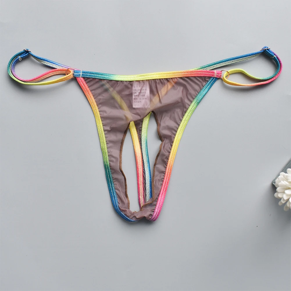 Mens See Through Hollow Out G String Lingerie Underwear T-back Ultra-thin Mesh Underpants Breathable Men's Triangular Panties
Mens See Through Hollow Out G String Lingerie Underwear T-back Ultra-thin Mesh Underpants Breathable Men's Triangular Panties