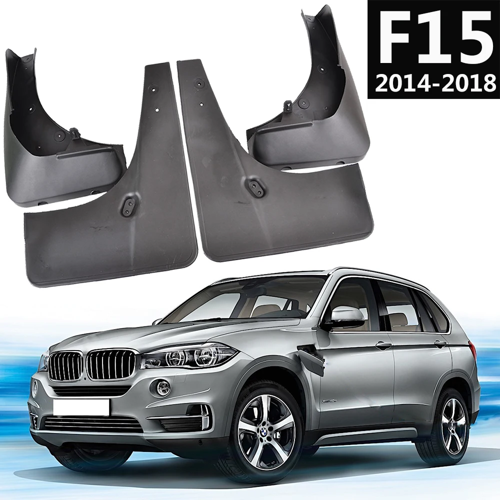 4 шт. передние и задние молдинги, брызговики для BMW X5 F15 2014-2018, брызговики 2015 2016 2017, Стайлинг автомобиля
4 шт. передние и задние молдинги, брызговики для BMW X5 F15 2014-2018, брызговики 2015 2016 2017, Стайлинг автомобиля