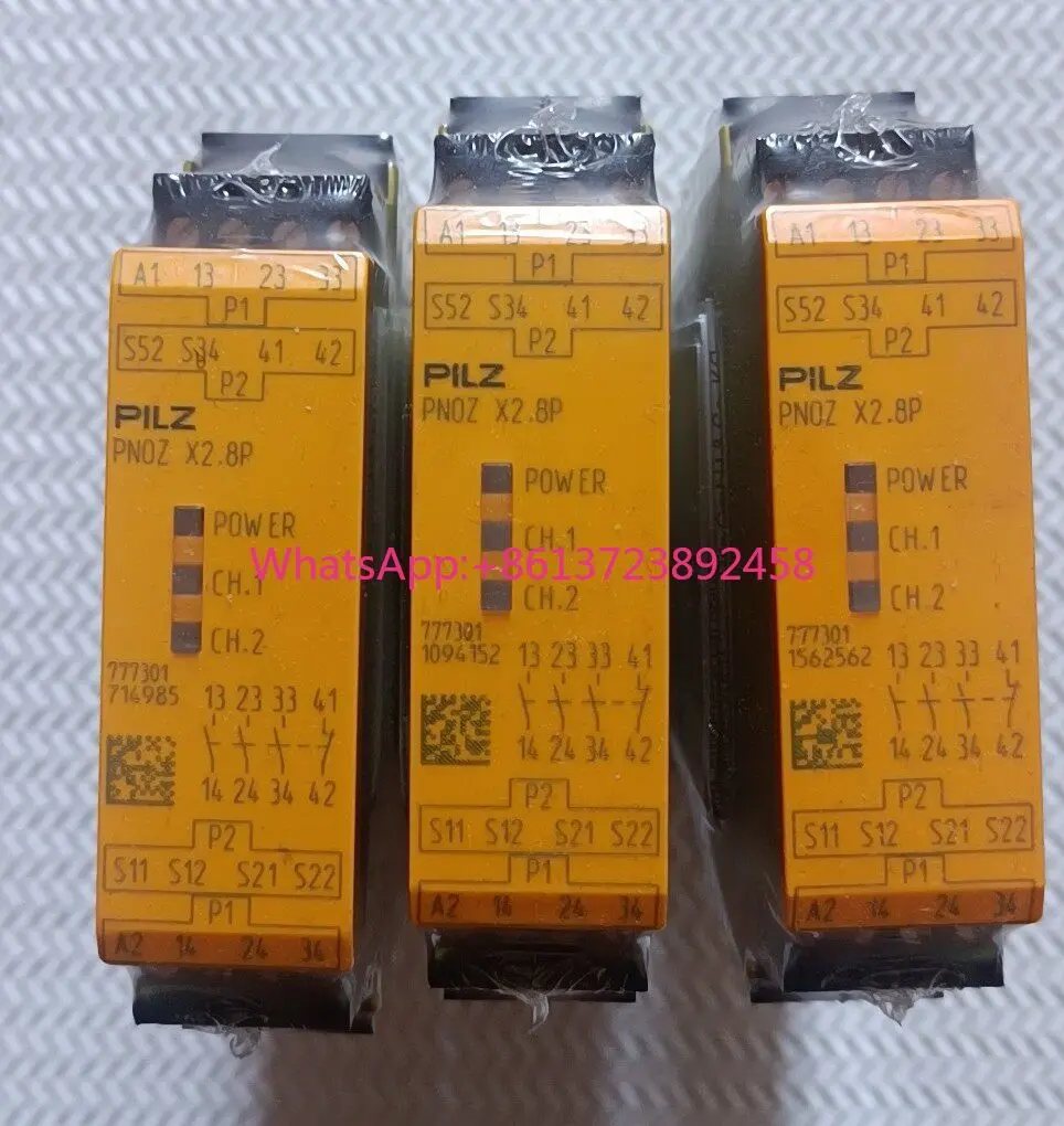 PNOZ X2.8P safety relay new genuine model 777301 in stock
PNOZ X2.8P safety relay new genuine model 777301 in stock