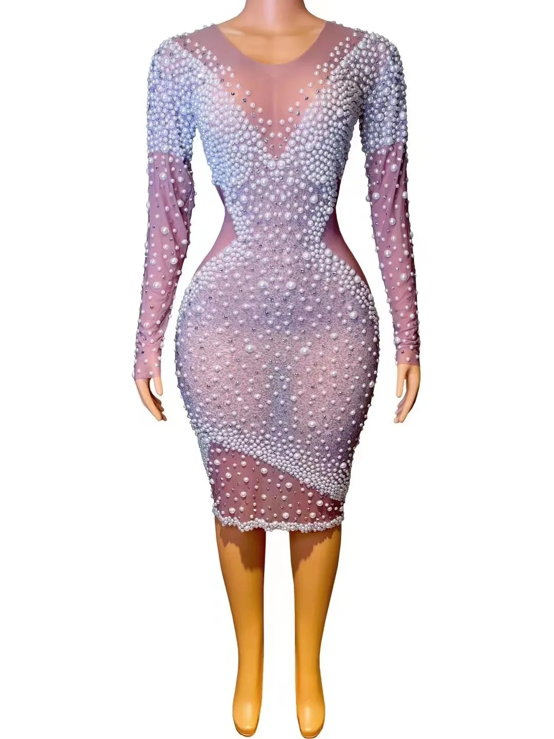 WomenSexyStageRhinestonesPearlsCelebrateDressDanceOutfitPromShow costumefemaleeveningdayclubhostdress
WomenSexyStageRhinestonesPearlsCelebrateDressDanceOutfitPromShow costumefemaleeveningdayclubhostdress