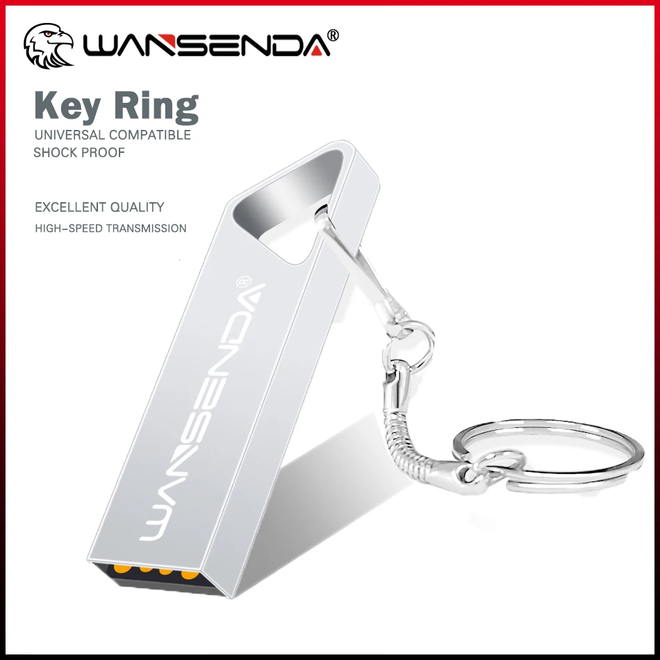 WANSENDA Metal Pen Drive 32GB Memory USB Stick 4GB 8GB 16GB Real Capacity USB 2.0 Flash Drive 64GB Pendrive Flash Drive
WANSENDA Metal Pen Drive 32GB Memory USB Stick 4GB 8GB 16GB Real Capacity USB 2.0 Flash Drive 64GB Pendrive Flash Drive