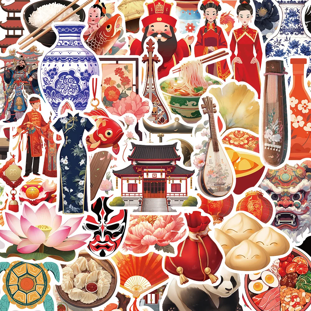 10/50PCS Ancient Chinese Style Garffiti Sticker Chinese Traditional Culture Decal For Laptop Phone Guitar Skateboard Kid Toys
10/50PCS Ancient Chinese Style Garffiti Sticker Chinese Traditional Culture Decal For Laptop Phone Guitar Skateboard Kid Toys