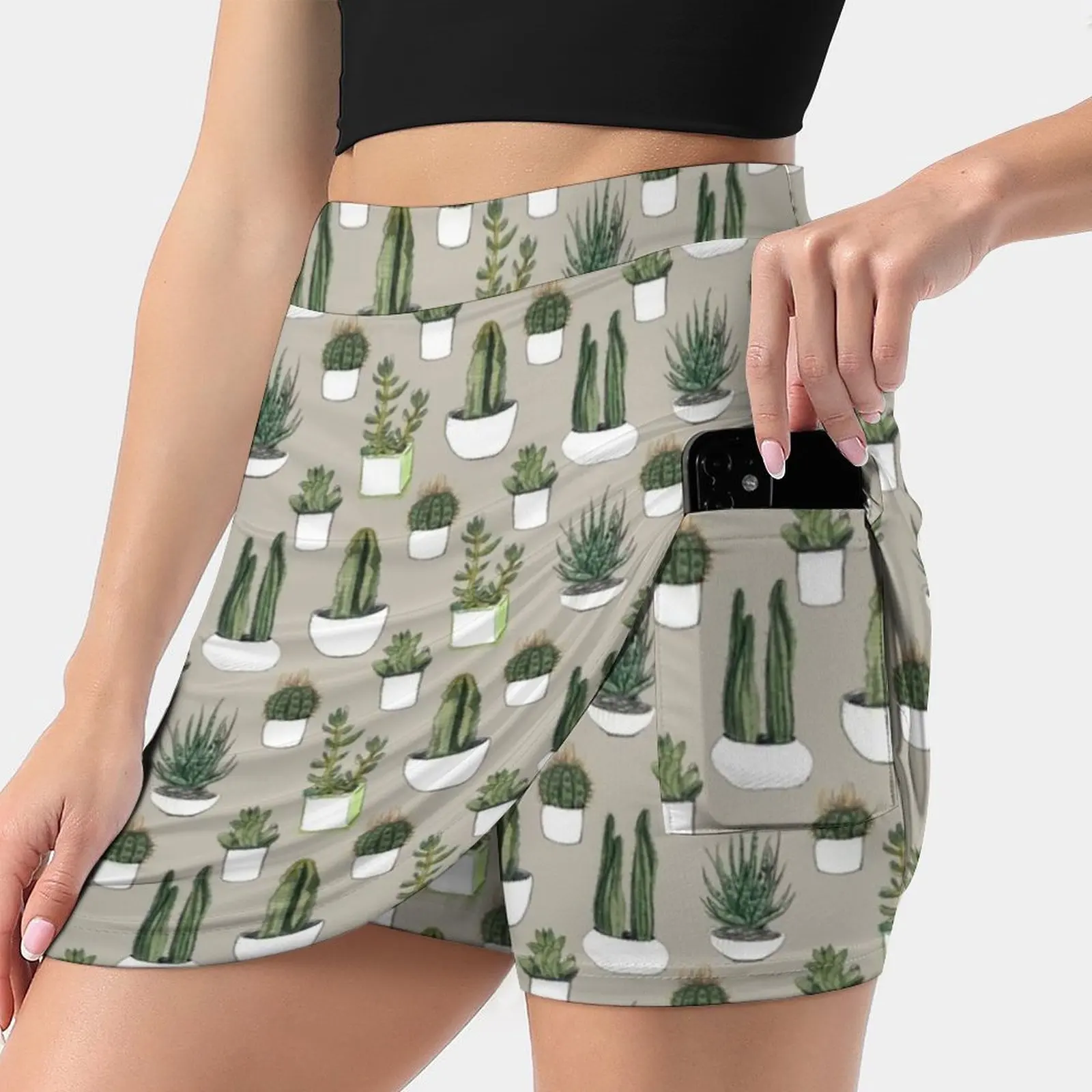 Watercolour Cacti & Succulents-Beige Women's skirt Aesthetic skirts New Fashion Short Skirts Cacti Succulents Cactus Succulent
Watercolour Cacti & Succulents-Beige Women's skirt Aesthetic skirts New Fashion Short Skirts Cacti Succulents Cactus Succulent