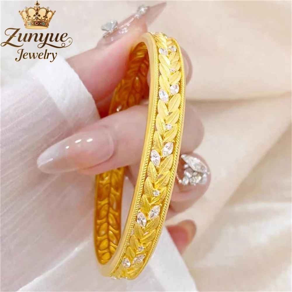 Sand Gold Flower Vine Bracelet Luxury Quality Jewelry Fashion Jewelry Handicraft Best Selling Exquisite Elegant Popular Charms
Sand Gold Flower Vine Bracelet Luxury Quality Jewelry Fashion Jewelry Handicraft Best Selling Exquisite Elegant Popular Charms