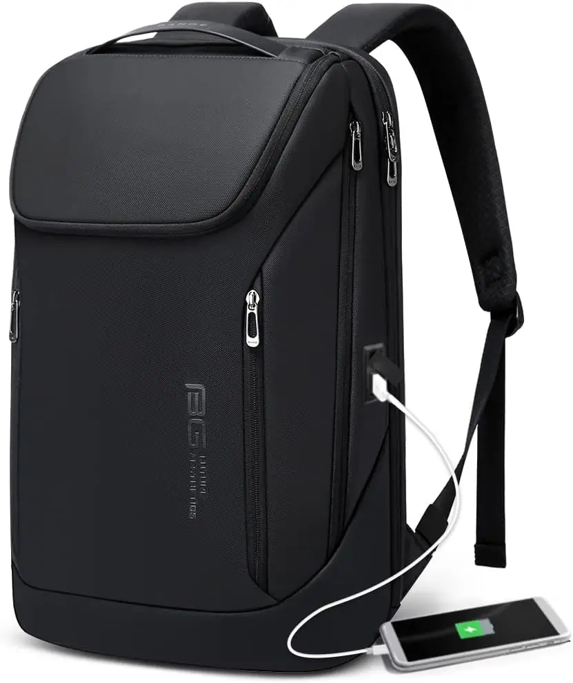 Waterproof Business Laptop Backpack with USB Charging Port, Fits 15.6 Inch, Durable Travel Backpack
Waterproof Business Laptop Backpack with USB Charging Port, Fits 15.6 Inch, Durable Travel Backpack