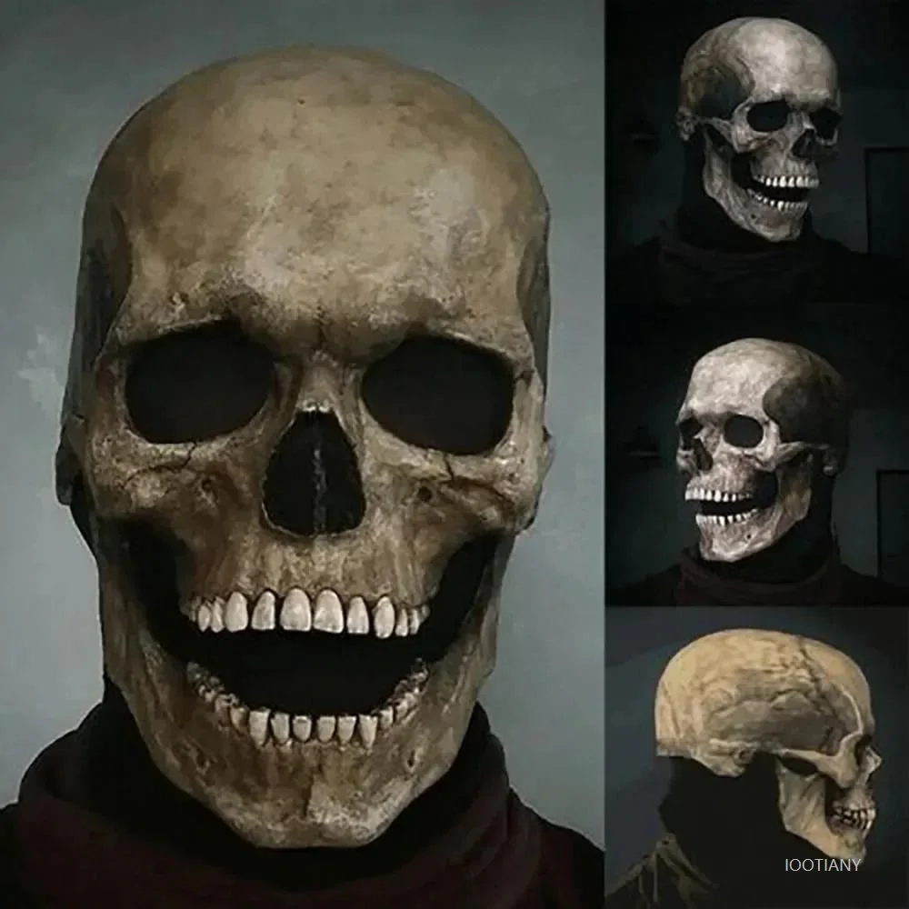Halloween Latex Skull Mask Horror Decoration Adult Cosplay Skull Helmet Party Costume Props Carnival Dress Up Gift Headgear 2025
Halloween Latex Skull Mask Horror Decoration Adult Cosplay Skull Helmet Party Costume Props Carnival Dress Up Gift Headgear 2025