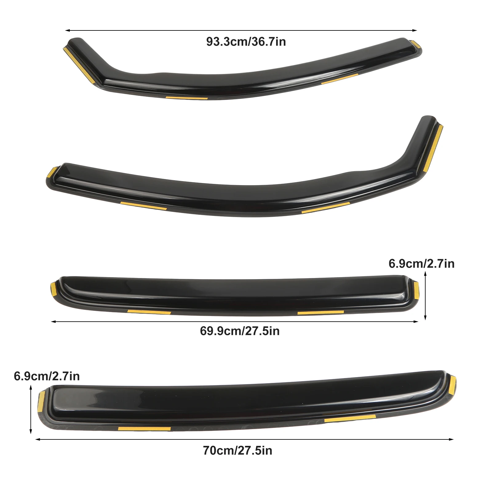 4Pcs Wind Deflectors Compatible for T-oyota T-acoma 2016-2023 Double Cab In-Channel Rain Guards for Wind Rain Sun Protection
4Pcs Wind Deflectors Compatible for T-oyota T-acoma 2016-2023 Double Cab In-Channel Rain Guards for Wind Rain Sun Protection