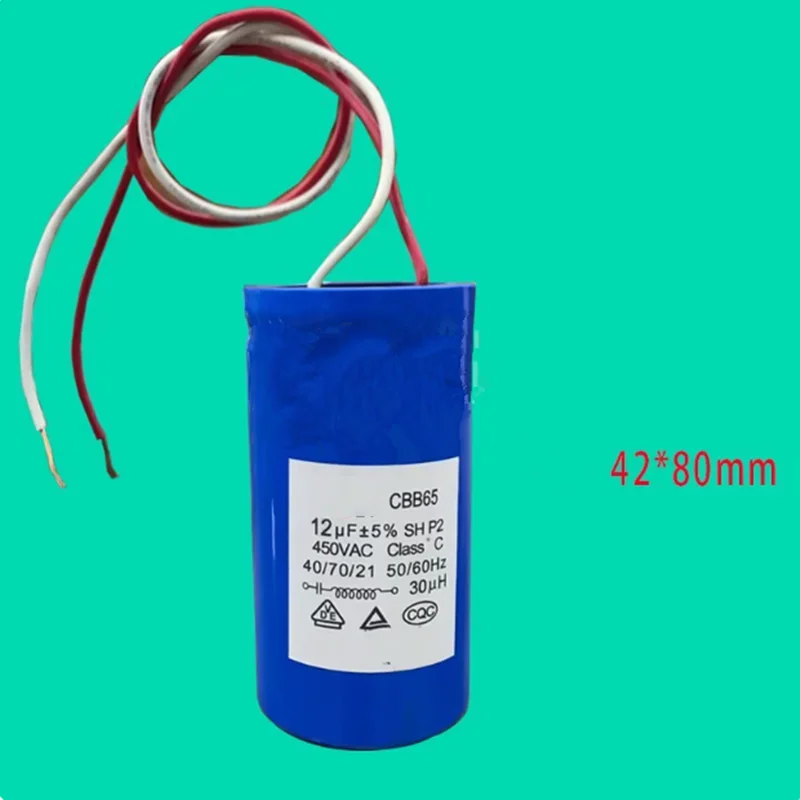1PCS CBB65 Fully automatic washing machine start capacitor 450V 10UF 12UF 15UF 11UF 12UF 9UF
1PCS CBB65 Fully automatic washing machine start capacitor 450V 10UF 12UF 15UF 11UF 12UF 9UF
