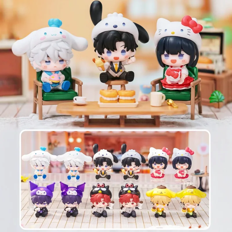 Authentic Time Agents X Sanrio Characters Mini Blind Box Kawaii Collectible Figures Desktop Ornaments Toys For Anime Fans
Authentic Time Agents X Sanrio Characters Mini Blind Box Kawaii Collectible Figures Desktop Ornaments Toys For Anime Fans