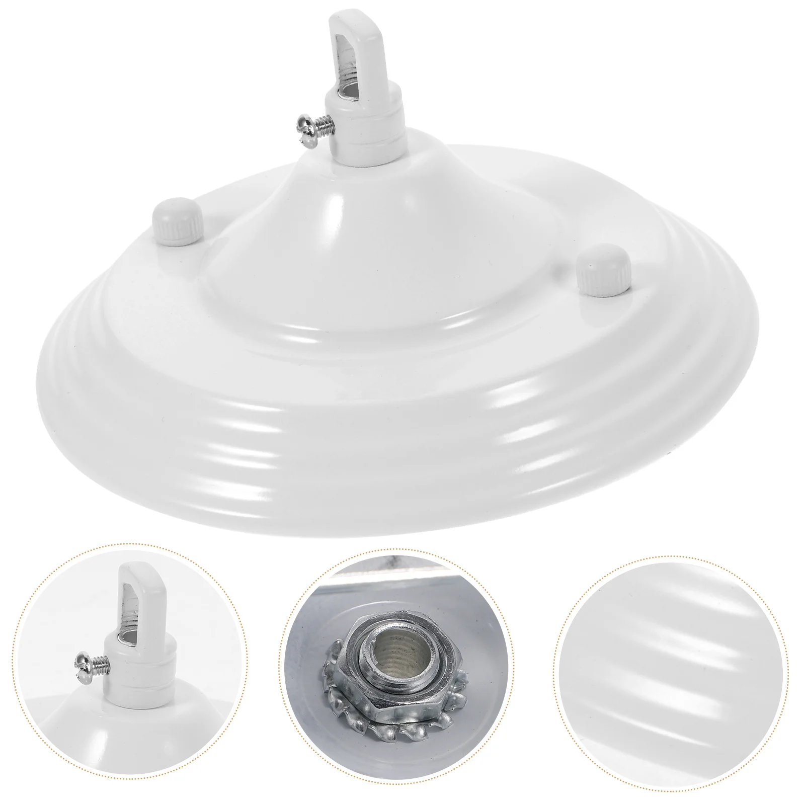 1Set Ceiling Cover Plate High Grade Metal Durable Anti-Rust Chandelier Canopy Kit Vintage Style 10kg Load Bearing
1Set Ceiling Cover Plate High Grade Metal Durable Anti-Rust Chandelier Canopy Kit Vintage Style 10kg Load Bearing