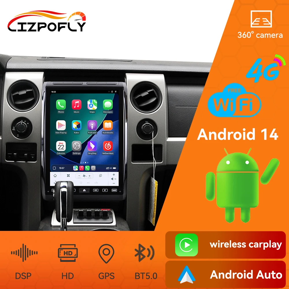 14,5 "Android автомобильное радио для Ford F150 Raptor 2009-2014 Carplay навигация авторадио DSP GPS мультимедийный видеоплеер головное устройство
14,5 "Android автомобильное радио для Ford F150 Raptor 2009-2014 Carplay навигация авторадио DSP GPS мультимедийный видеоплеер головное устройство