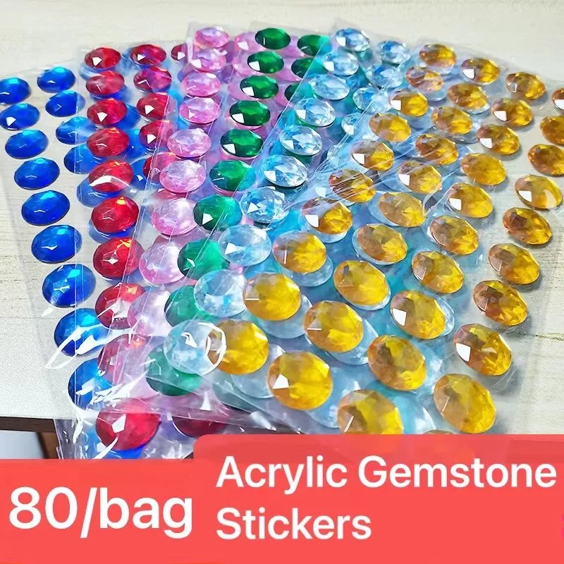 Art Diamond Stickers 80pcs/Bag 2cmx2cm Self Adhesive Stickers Acrylic Rhinestone for Phone Decal Styling Accessories Stickers
Art Diamond Stickers 80pcs/Bag 2cmx2cm Self Adhesive Stickers Acrylic Rhinestone for Phone Decal Styling Accessories Stickers
