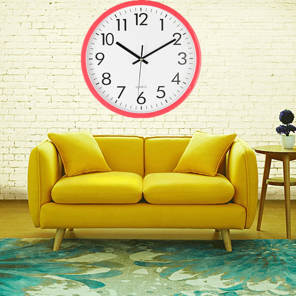 Simple Wall Clock Silent No Ticking Quartz Retro Color Bedroom Living Room Kitchen Hallway nament Elegant Long Lasting Use
Simple Wall Clock Silent No Ticking Quartz Retro Color Bedroom Living Room Kitchen Hallway nament Elegant Long Lasting Use
