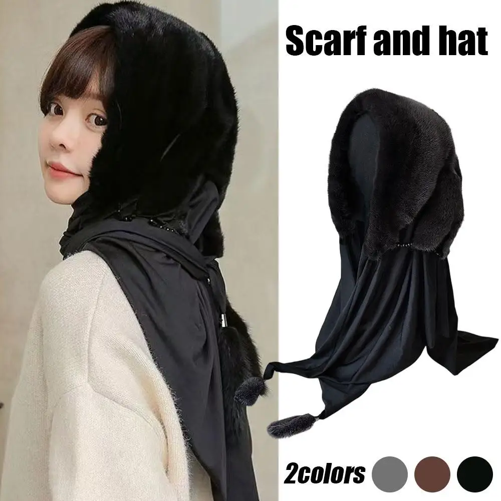 Зимний шарф из искусственного норки, шапка с капюшоном из искусственного меха, шапка, шарф в комплекте, меховой интегрированный теплый мягкий толстый женский модный шаль, шапка
Зимний шарф из искусственного норки, шапка с капюшоном из искусственного меха, шапка, шарф в комплекте, меховой интегрированный теплый мягкий толстый женский модный шаль, шапка