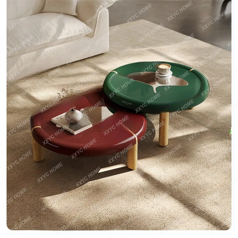 Q Retro style coffee table combination cream style modern simple living room high-end coffee table
Q Retro style coffee table combination cream style modern simple living room high-end coffee table