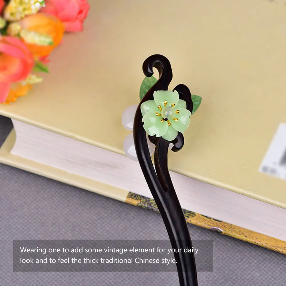 1 шт. Ретро-заколка для волос в китайском стиле, в форме цветка, винтажная, элегантная, для женщин, креативный декоративный аксессуар из черного дерева
1 шт. Ретро-заколка для волос в китайском стиле, в форме цветка, винтажная, элегантная, для женщин, креативный декоративный аксессуар из черного дерева