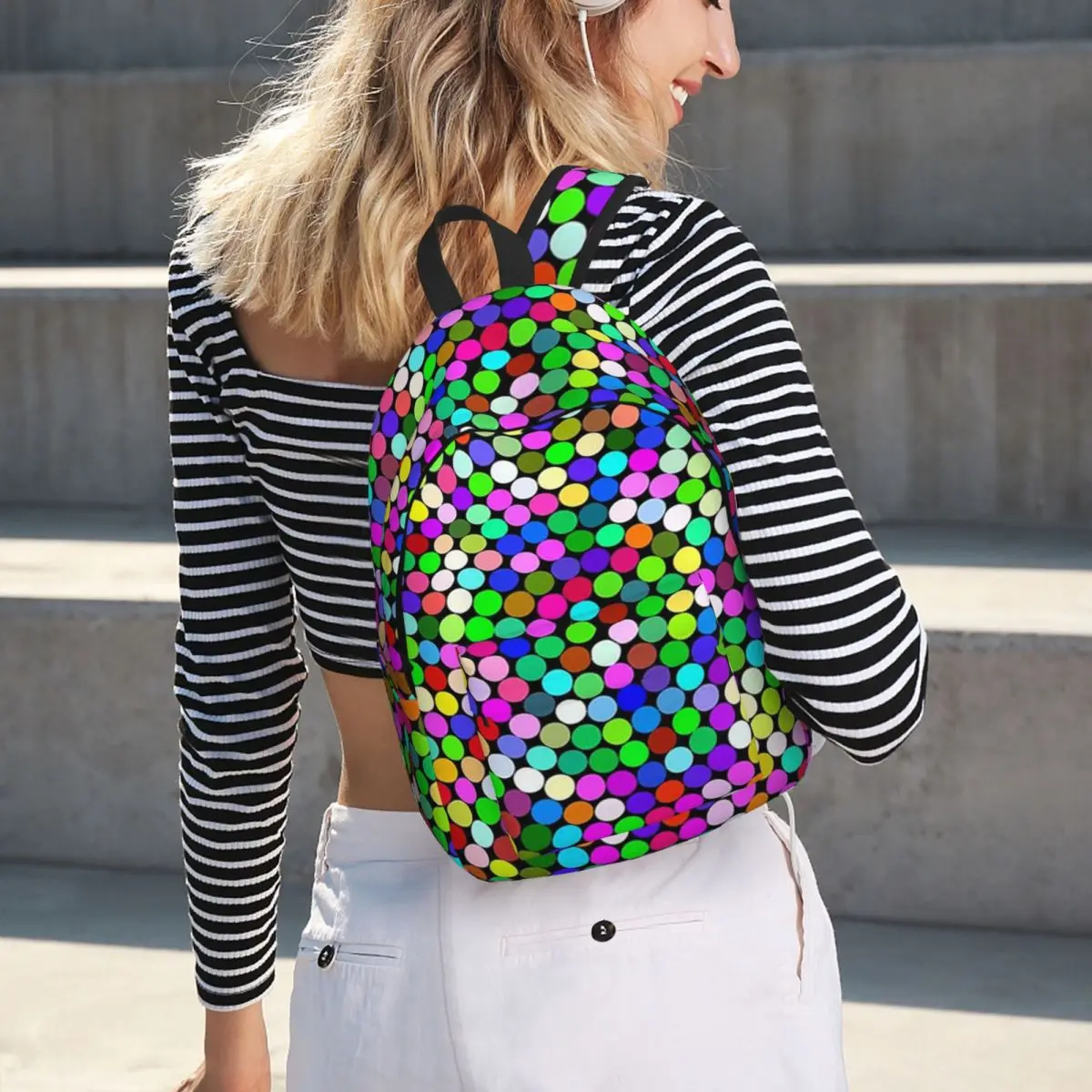 Colorful Fibonacci Spiral Mozaic Backpack Hot Sale Daypack Large Capacity BookBag School Bag Shoulder Bags for Men Women
Colorful Fibonacci Spiral Mozaic Backpack Hot Sale Daypack Large Capacity BookBag School Bag Shoulder Bags for Men Women