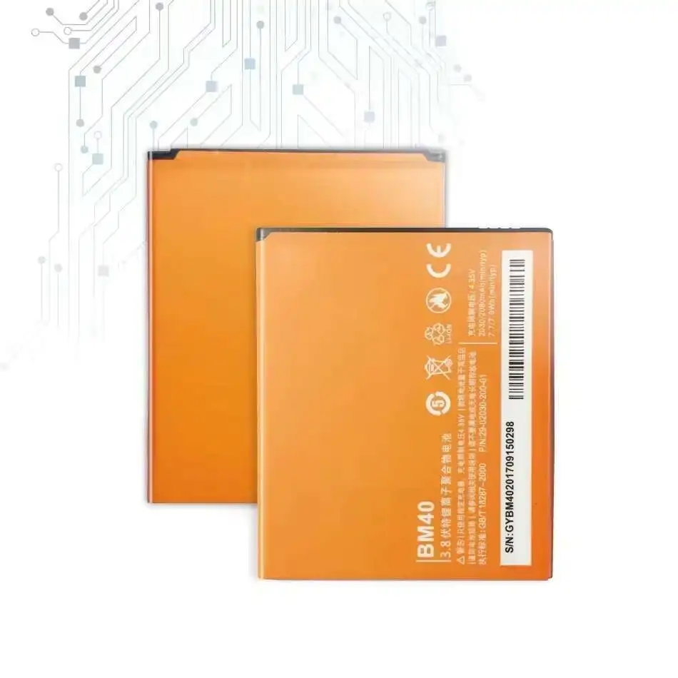 Аккумулятор мобильного телефона для Xiaomi mi 2A M2A Mi2A для Redmi 1S BM40 BM41 BM44 2000 мАч
Аккумулятор мобильного телефона для Xiaomi mi 2A M2A Mi2A для Redmi 1S BM40 BM41 BM44 2000 мАч
