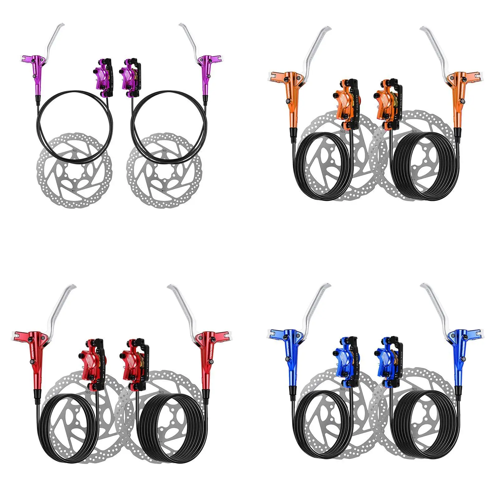 Mountain Bike Hydraulic Disc Brake Set Line Pulling Maintenance Bicycles Front Rear Disc Brake Kit Double Piston Oil Tube
Mountain Bike Hydraulic Disc Brake Set Line Pulling Maintenance Bicycles Front Rear Disc Brake Kit Double Piston Oil Tube