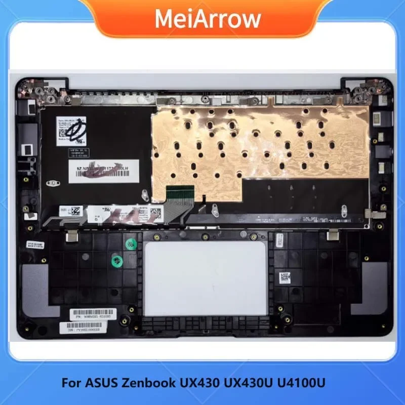 New/org For ASUS ZenBooK UX430 UX430U UX430UA UX430UQ U4100U Palmrest RU Russian Keyboard Upper Cover Backlit,Gray
New/org For ASUS ZenBooK UX430 UX430U UX430UA UX430UQ U4100U Palmrest RU Russian Keyboard Upper Cover Backlit,Gray