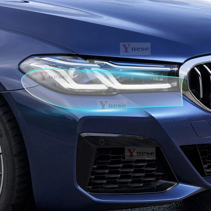 For BMW 5 Series G30 M Sport 2021-2023 Car Anti-collision Headlight Mirror Film TPU Transparent Protective Original Stickers
For BMW 5 Series G30 M Sport 2021-2023 Car Anti-collision Headlight Mirror Film TPU Transparent Protective Original Stickers