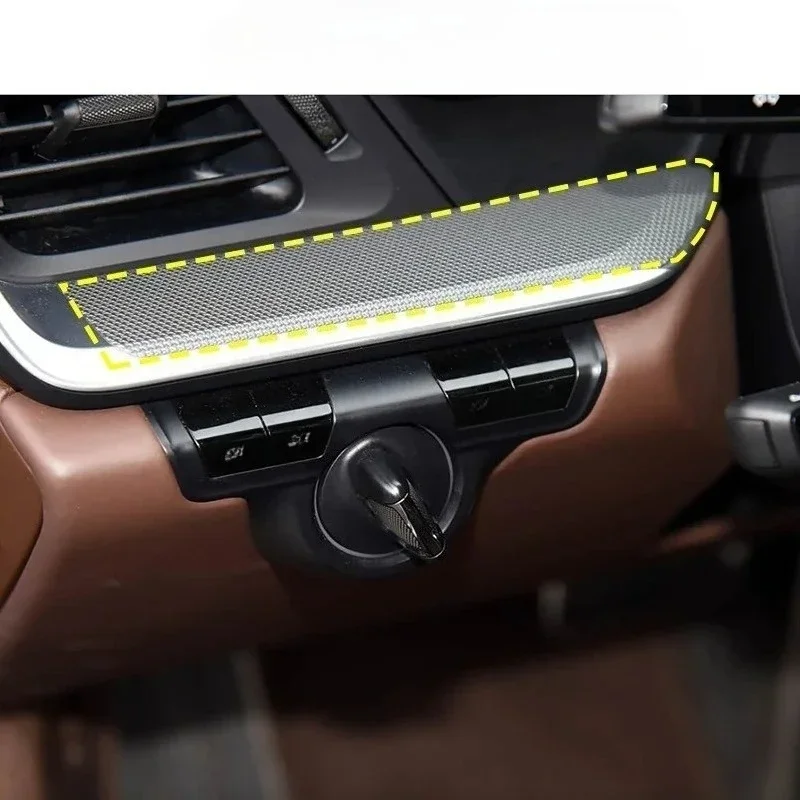 For Porsche 911 Real Dry Carbon Fiber 2019 Interior Central Control Dashboard Decorative Strips Modification Accessories
For Porsche 911 Real Dry Carbon Fiber 2019 Interior Central Control Dashboard Decorative Strips Modification Accessories