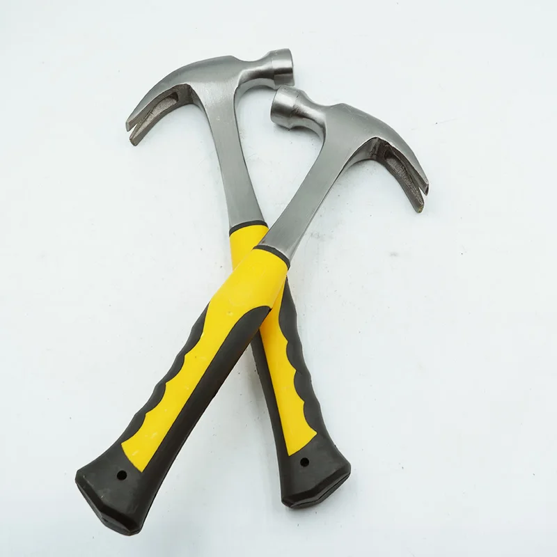 Heavy Duty 0.75KG Claw Hammer High Carbon Steel Geological Hammer Integrated Forging Multifunctional Hardware Tool for Carpenter
Heavy Duty 0.75KG Claw Hammer High Carbon Steel Geological Hammer Integrated Forging Multifunctional Hardware Tool for Carpenter