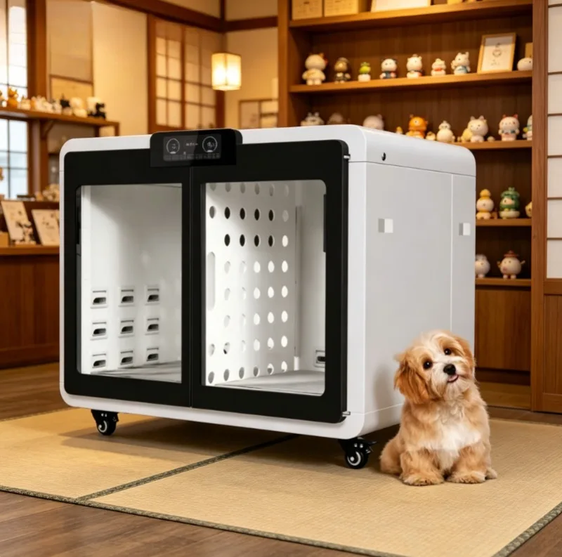 Pet Hair Dryer Machine Box Heat Control, Anti-Noise Design and Complete Grooming Kit for Fast Drying and Healthy Skin
Pet Hair Dryer Machine Box Heat Control, Anti-Noise Design and Complete Grooming Kit for Fast Drying and Healthy Skin