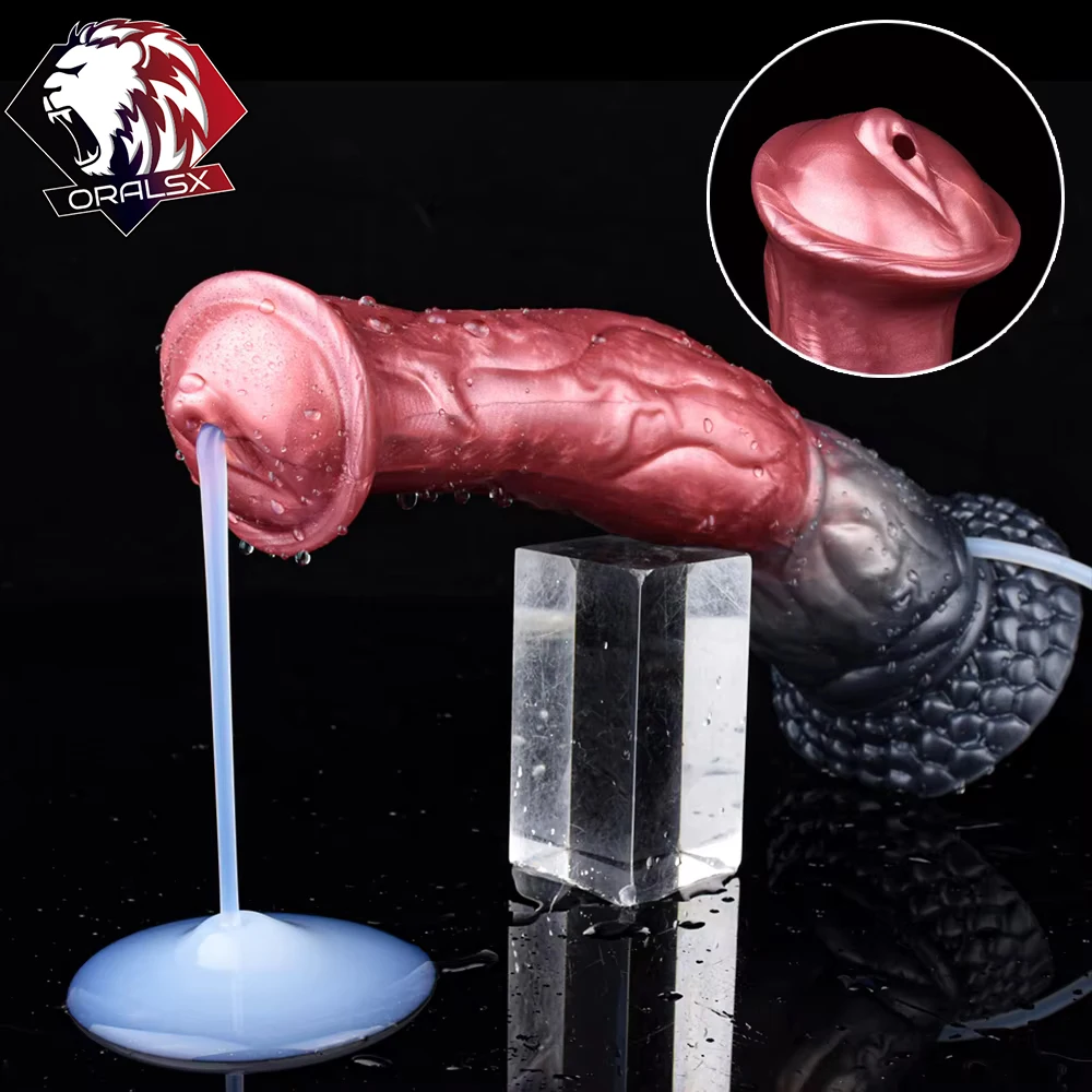 ORALSX Horse Squirting Dildo Water Spray Ejaculation Dick Vagina Anal Plug Sex Toys For Women Man 18+ Masturbator Sexual Life
ORALSX Horse Squirting Dildo Water Spray Ejaculation Dick Vagina Anal Plug Sex Toys For Women Man 18+ Masturbator Sexual Life