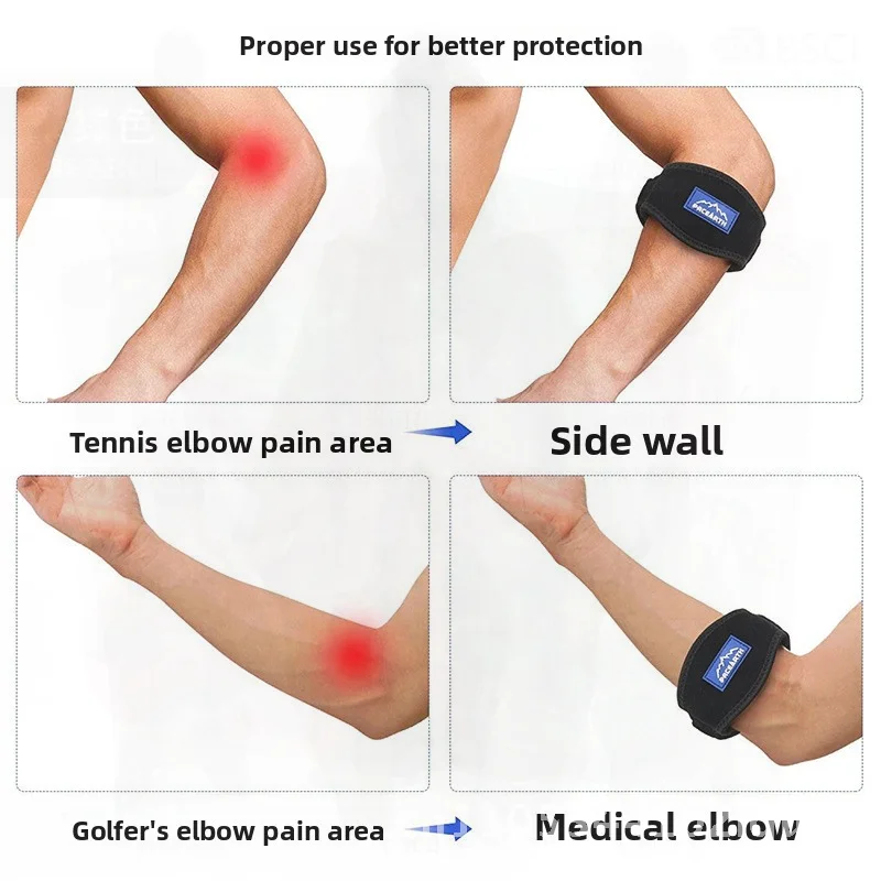 Adjustable Anti-Sprain Elbow Support for Tennis Basketball Golf - Breathable Pressure Relief Elbow Pads Universal
Adjustable Anti-Sprain Elbow Support for Tennis Basketball Golf - Breathable Pressure Relief Elbow Pads Universal
