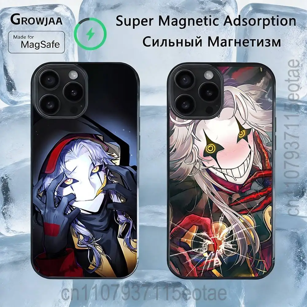 F-Freak P-Pierrots Circus Magnetic Phone Case For IPhone 14 16 17 13 12 11 15 Pro Max Plus For Magsafe Wireless Charge Cover
F-Freak P-Pierrots Circus Magnetic Phone Case For IPhone 14 16 17 13 12 11 15 Pro Max Plus For Magsafe Wireless Charge Cover