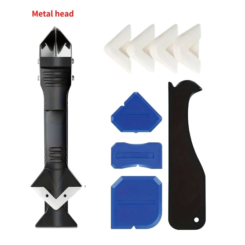 9in1 Multifunction Coner Caulking Tool Silicone Scraper Glue Remover Knife Angle Beauty Crevice Spatula Tool Grout Scraper
9in1 Multifunction Coner Caulking Tool Silicone Scraper Glue Remover Knife Angle Beauty Crevice Spatula Tool Grout Scraper