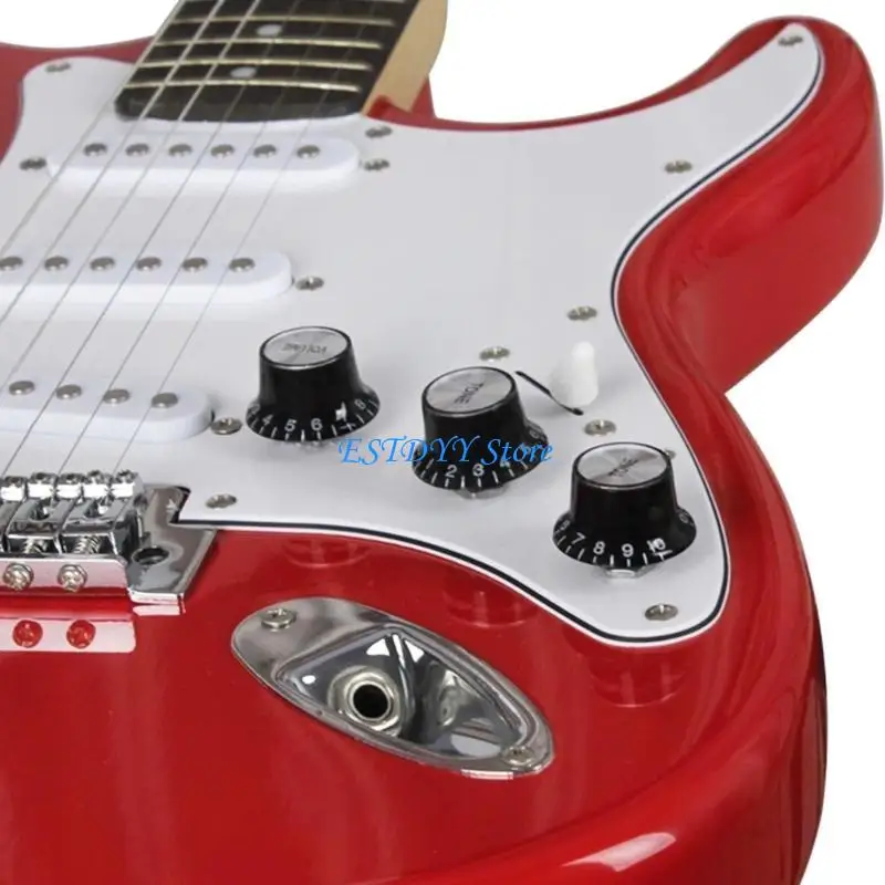 G6DE 3 Pcs Electric Guitar Volume Tone Control Knobs Potentiometer Cap Easy to Use
G6DE 3 Pcs Electric Guitar Volume Tone Control Knobs Potentiometer Cap Easy to Use