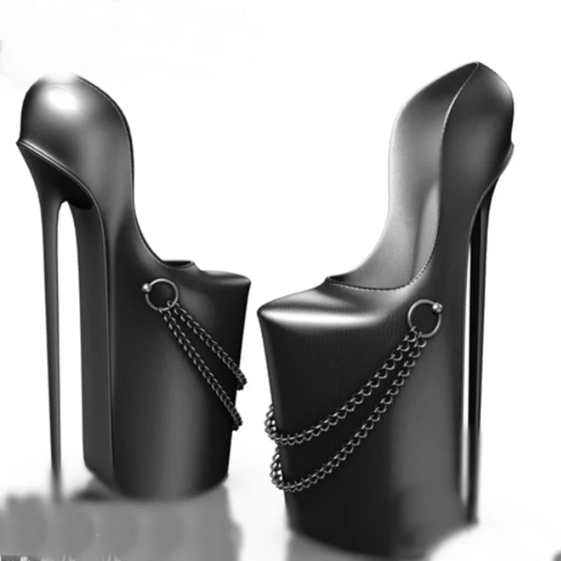 Black Chain Slip On Leather Pumps Thin High Heel Sexy Fashionable Cool Summer Casual Big Size Woman Shoes Zapatillas Mujer
Black Chain Slip On Leather Pumps Thin High Heel Sexy Fashionable Cool Summer Casual Big Size Woman Shoes Zapatillas Mujer