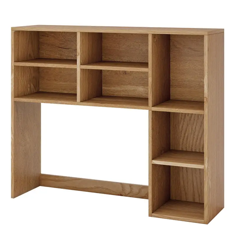 Desktop Bookshelf with 7 Open Cubbies and 3 Adjustable Shelves-Natural
Desktop Bookshelf with 7 Open Cubbies and 3 Adjustable Shelves-Natural