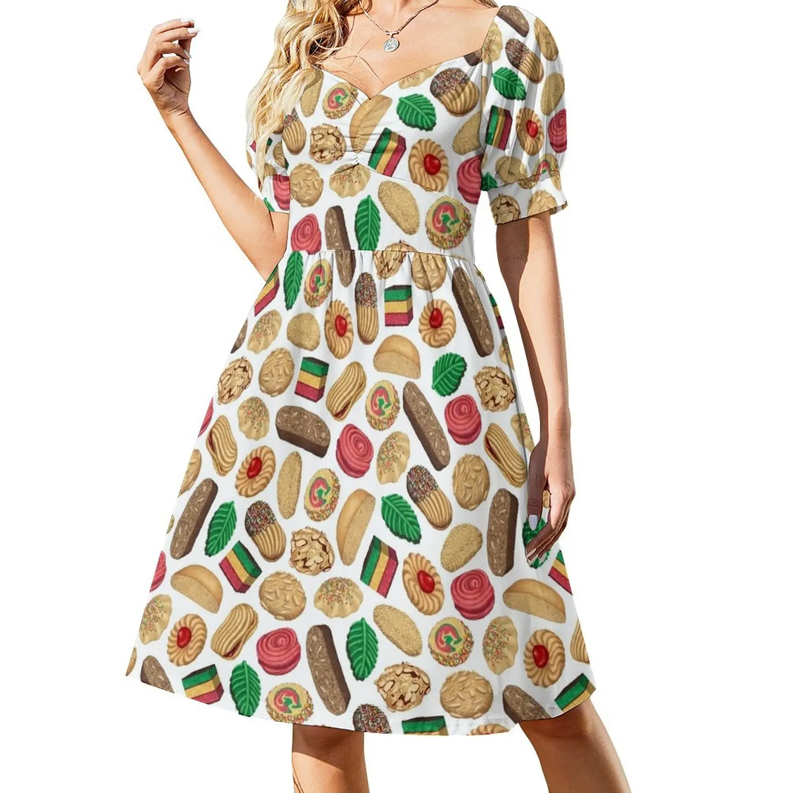 Italian Cookie Pattern Short Sleeved Dress party dresses woman prom dresses summer dresses womens 2025 Dress
Italian Cookie Pattern Short Sleeved Dress party dresses woman prom dresses summer dresses womens 2025 Dress