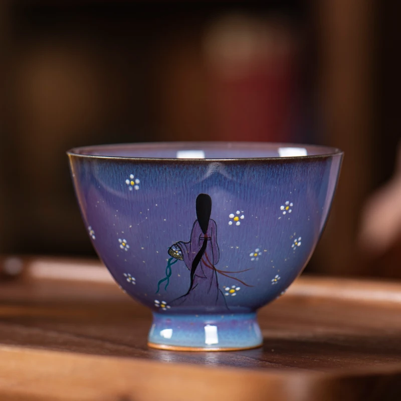 Handmade Kiln Baked Hand Drawn Cup Jingdezhen Pure Ceramics Tasting Single Set
Handmade Kiln Baked Hand Drawn Cup Jingdezhen Pure Ceramics Tasting Single Set