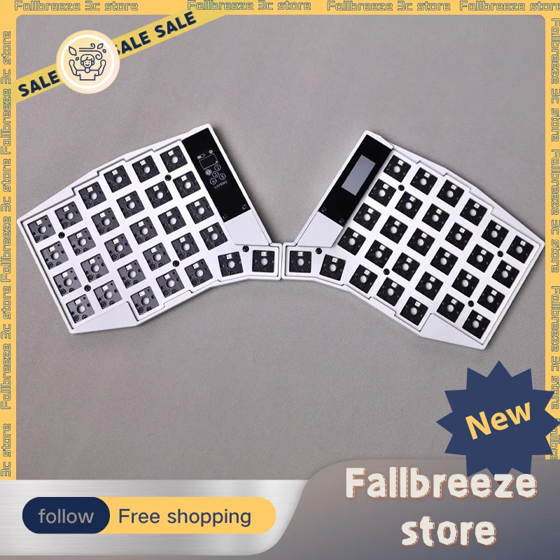 Sofle Split Keyboard Kit Dual Mode 2.4G Wireless Bluetooth Split Keyboard Kit Hotswap 58 Keys Choc Switch ZMK Customize PC Gamer
Sofle Split Keyboard Kit Dual Mode 2.4G Wireless Bluetooth Split Keyboard Kit Hotswap 58 Keys Choc Switch ZMK Customize PC Gamer