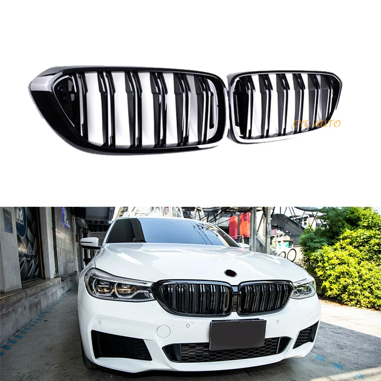 M6 Style Auto Car Kidney M-color Double Slat ABS Front Bumper Grille For BMW 6series GT G32 2018 2019+
M6 Style Auto Car Kidney M-color Double Slat ABS Front Bumper Grille For BMW 6series GT G32 2018 2019+