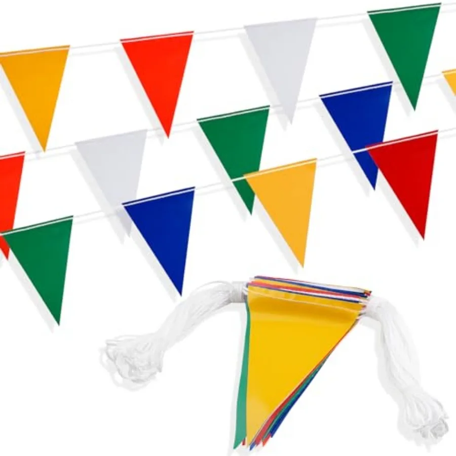 Safety Banner Flags, Perimeter Warning Flag Line, For Flagging Construction/Traffic Barrier/Parking Lot/Rooftop/Party and Speci
Safety Banner Flags, Perimeter Warning Flag Line, For Flagging Construction/Traffic Barrier/Parking Lot/Rooftop/Party and Speci