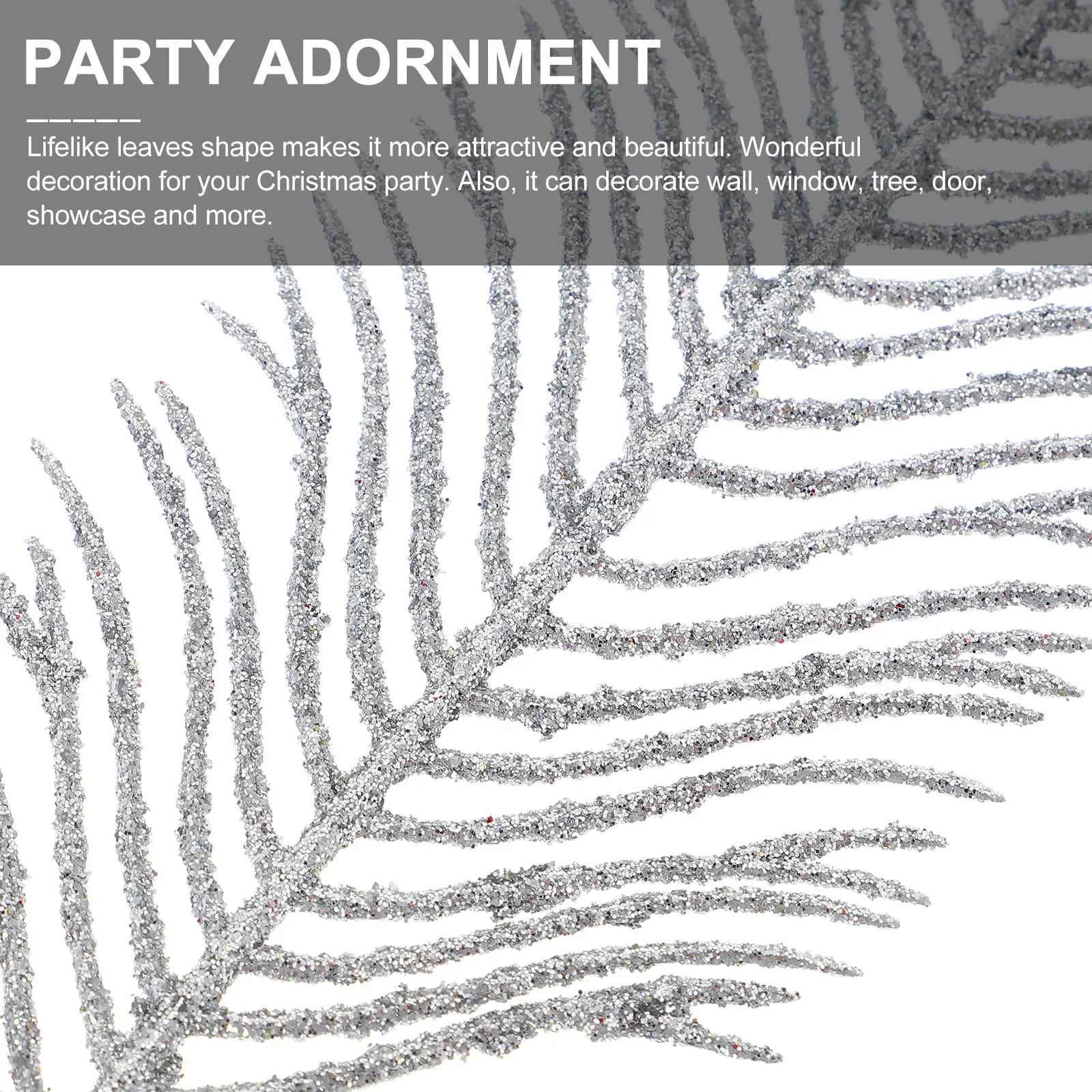 12pcs Golden Powder Leaves Artificial Christmas Leaves Decor For Xmas Tree Wreath Garlands Party Decoration Simulation Foliage
12pcs Golden Powder Leaves Artificial Christmas Leaves Decor For Xmas Tree Wreath Garlands Party Decoration Simulation Foliage