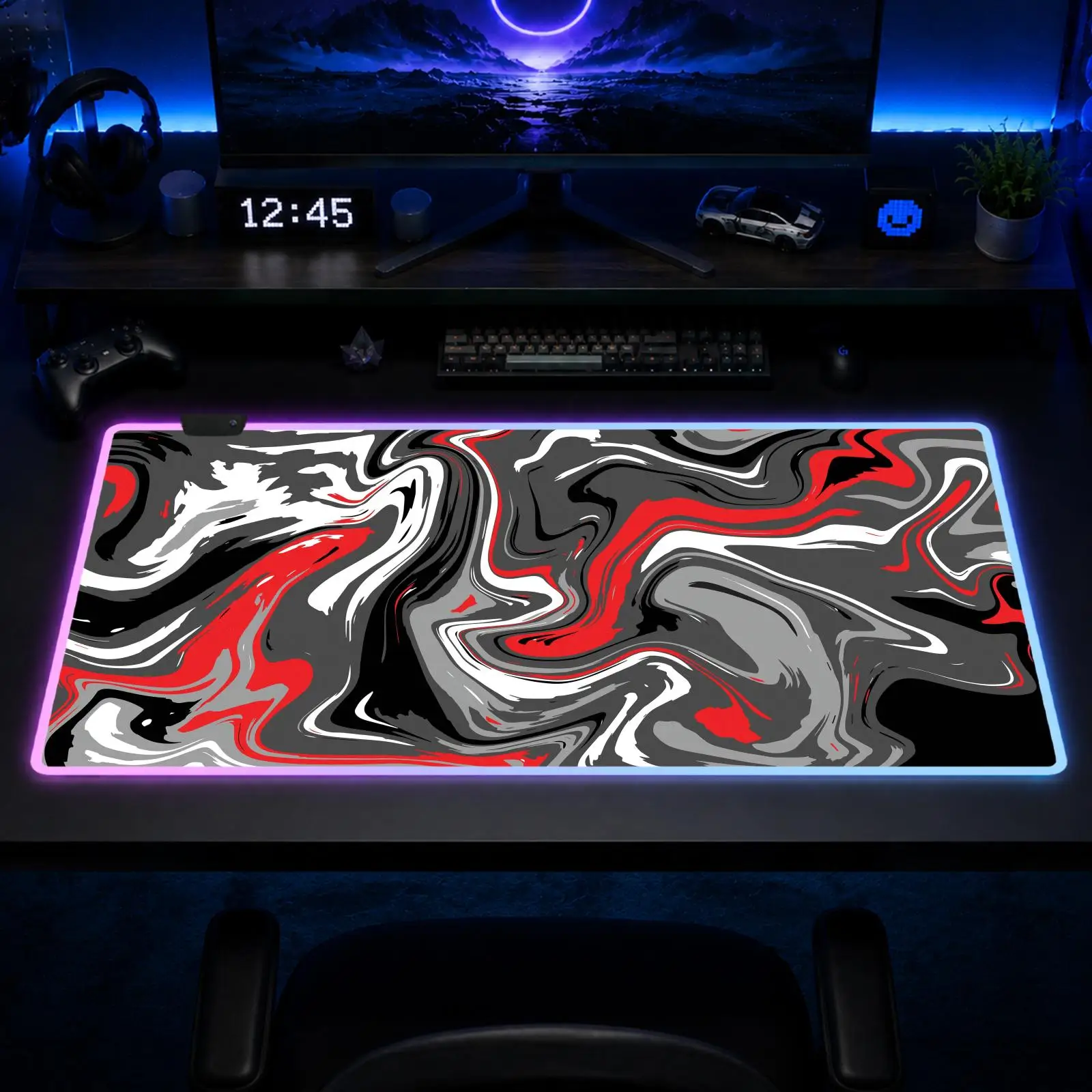 Strata Liquid Mouse Pad Gaming Anime Mouse Pad XXL RGB Desk Mats LED Table Pads Backlit Rubber Desktop
Strata Liquid Mouse Pad Gaming Anime Mouse Pad XXL RGB Desk Mats LED Table Pads Backlit Rubber Desktop
